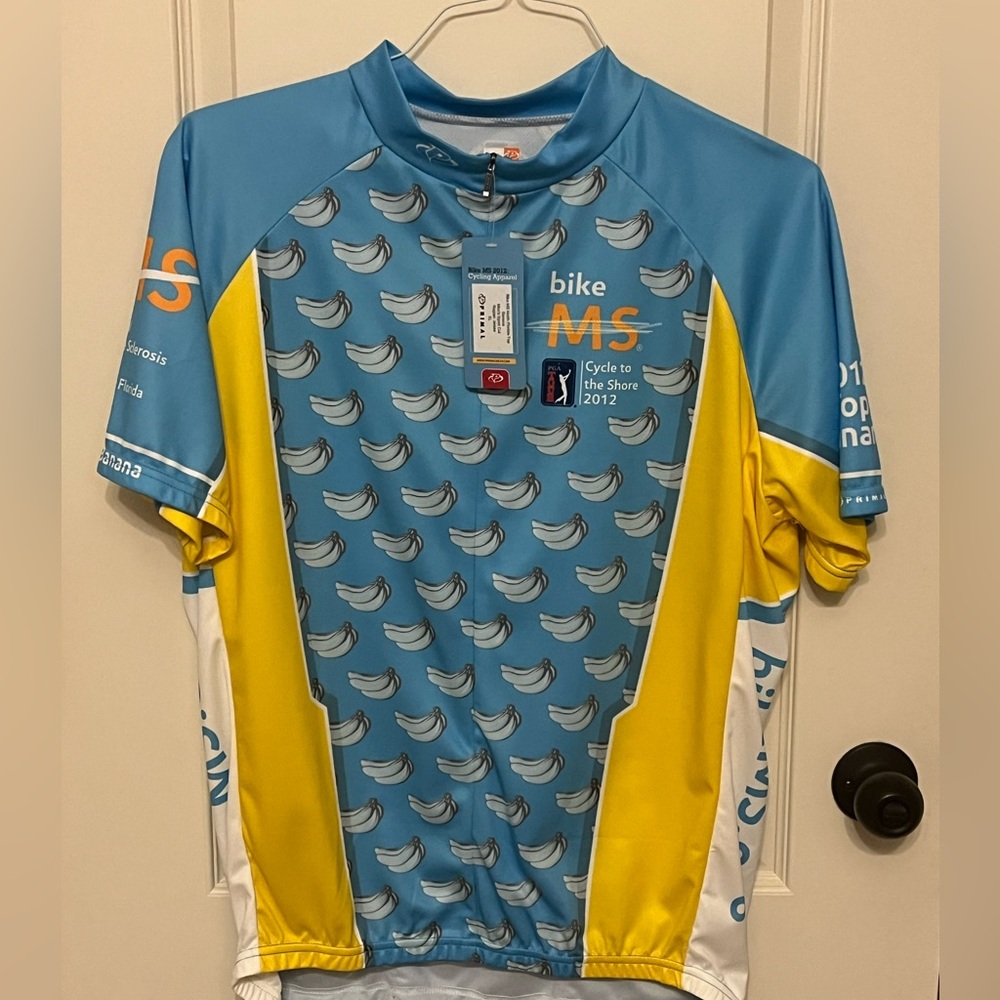 Primal bike MS cycle to the shore 2012 cycling jersey